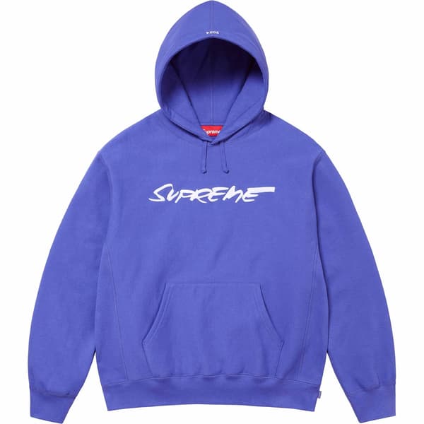 Supreme Futura Hooded Sweatshirt - Violet (front)