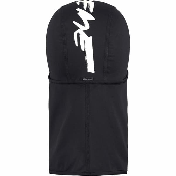 Supreme Futura Lightweight Balaclava - Black (front)