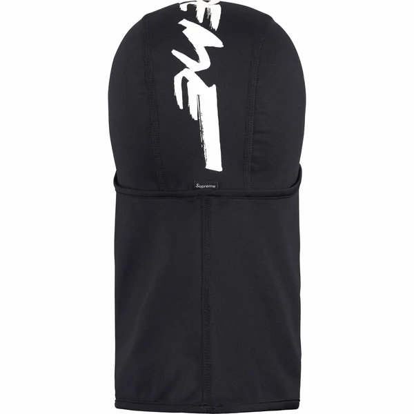Supreme Futura Lightweight Balaclava - Black (front)