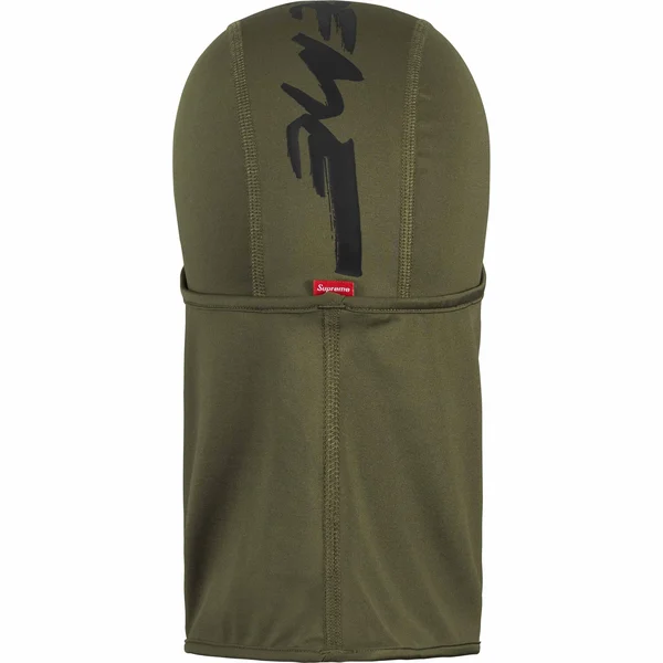 Supreme Futura Lightweight Balaclava - Olive (front)