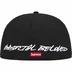 Supreme Futura New Era - Black (front)