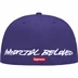 Supreme Futura New Era - Dark Purple (front)