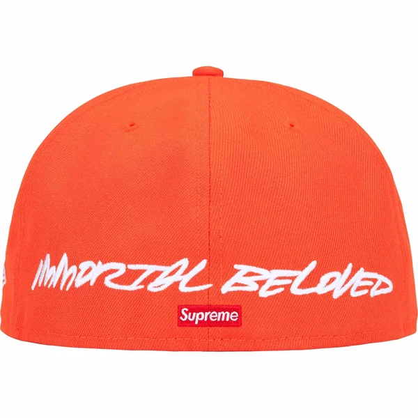 Supreme Futura New Era - Orange (front)