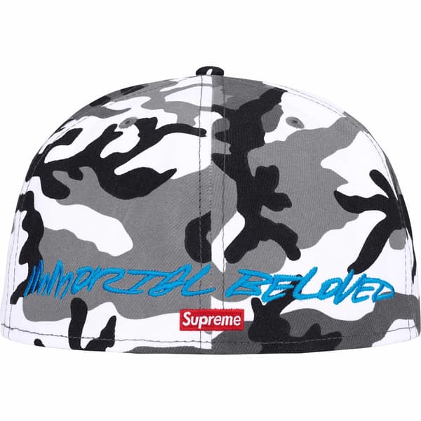 Supreme Futura New Era - Snow Camo (front)