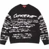 Supreme Futura Sweater - Black (front)