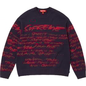 Supreme Futura Sweater Navy