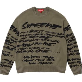 Supreme Futura Sweater Olive