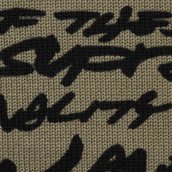 Supreme Futura Sweater - Olive (front)