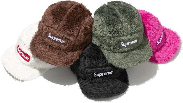 Supreme Fuzzy Camp Cap - Product Image
