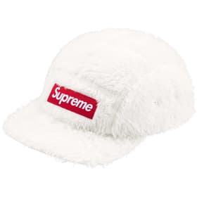 Supreme Fuzzy Camp Cap White