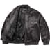 Supreme Gem Studded Leather Jacket - Black (front)