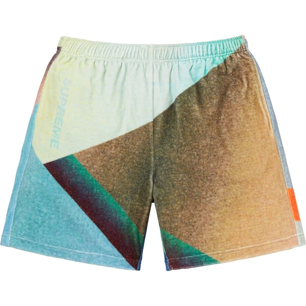 Supreme Geo Velour Short - Multicolor (front)