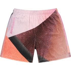 Supreme Geo Velour Short Pink