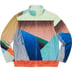 Supreme Geo Velour Track Jacket - Multicolor (front)