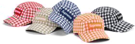 Supreme Gingham Camp Cap