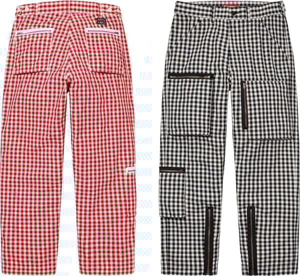 Supreme Gingham Flight Pant - Product Image