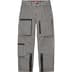Supreme Gingham Flight Pant - Black (front)