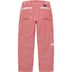Supreme Gingham Flight Pant - Red (front)