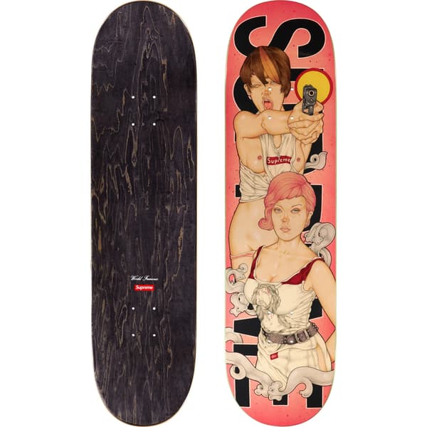 Supreme Girls Skateboard - 8.375" x 32.125" (front)