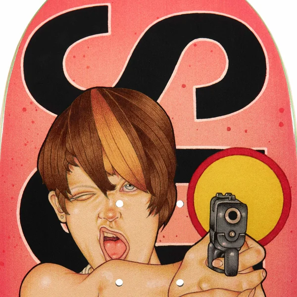 Supreme Girls Skateboard - 8.375" x 32.125" (front)