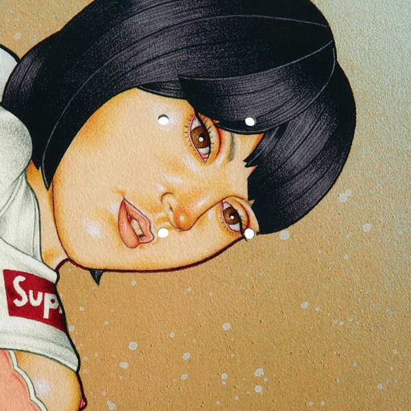 Supreme Girls Skateboard - 8.5" x 32.25" (front)