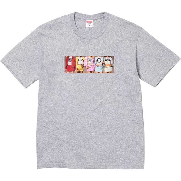 Supreme Girls Tee - Heather Grey (front)