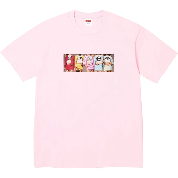 Supreme Girls Tee - Light Pink (front)