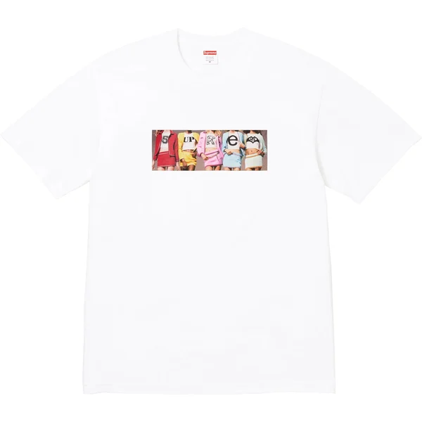 Supreme Girls Tee - White (front)