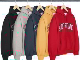 Supreme Glitter Arc Hooded Sweatshirt