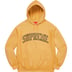 Supreme Glitter Arc Hooded Sweatshirt - Gold (front)