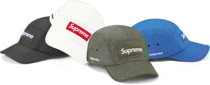 Supreme Glitter Cordura Camp Cap