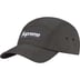 Supreme Glitter Cordura Camp Cap - Black (front)