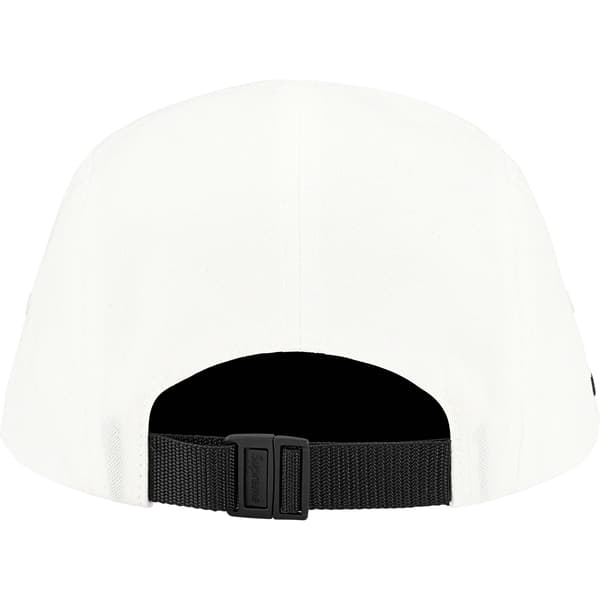 Supreme Glitter Cordura Camp Cap - White (front)