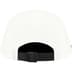 Supreme Glitter Cordura Camp Cap - White (front)