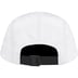 Supreme Gloss Ripstop Camp Cap - Light Grey (front)