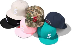 Supreme Gold Cross S Logo New Era