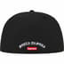 Supreme Gold Cross S Logo New Era - Black (front)