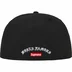 Supreme Gold Cross S Logo New Era - Black (front)