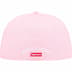 Supreme Gold Cross S Logo New Era - Pink (front)