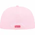 Supreme Gold Cross S Logo New Era - Pink (front)