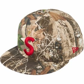 Supreme Gold Cross S Logo New Era RealTree® Camo