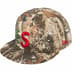 Supreme Gold Cross S Logo New Era - RealTree® Camo (front)