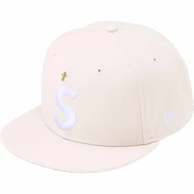 Supreme Gold Cross S Logo New Era Stone