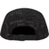 Supreme Gonz Poems Camp Cap - Black (front)