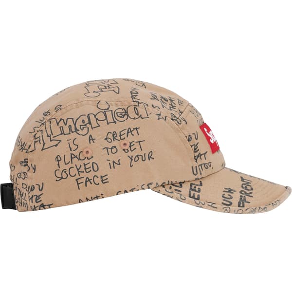 Supreme Gonz Poems Camp Cap - Khaki (front)