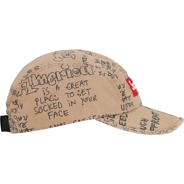 Supreme Gonz Poems Camp Cap - Khaki (front)