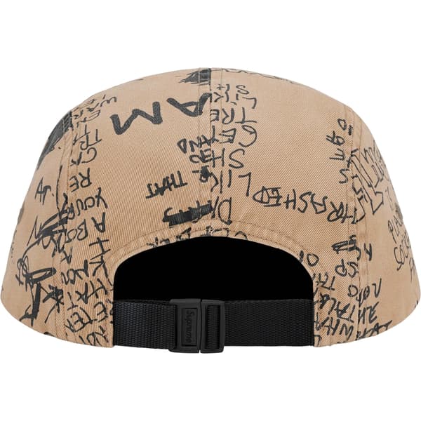 Supreme Gonz Poems Camp Cap - Khaki (front)