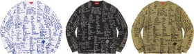 Supreme Gonz Poems Sweater