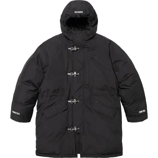 Supreme GORE-TEX 700-Fill Down Clip Parka - Black (front)