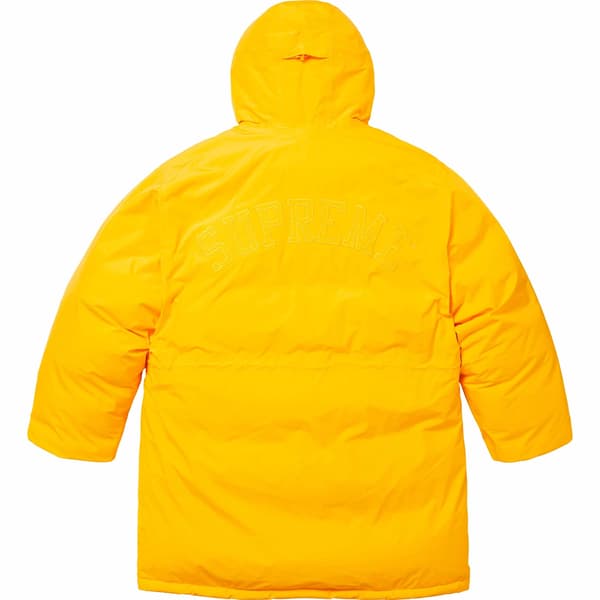 Supreme GORE-TEX 700-Fill Down Clip Parka - Yellow (front)